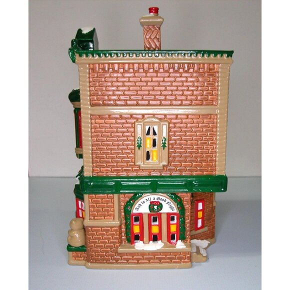 Department 56 Christmas Shop Village Lighted Holiday Decor Ceramic Building - Picture 2 of 9